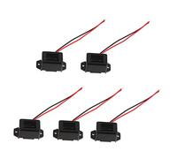 ELAYARD Avertisseur De Vibrations Mécaniques Buzzer 5 Pièces Basse Tension Faible Consommation Alarme Sonore Compacte pour Équipements Électriques Usage Industriel