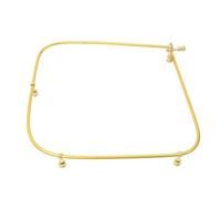 ELAYARD Balustre en Aluminium Style Européen pour Cave à Vin Garde-Corps Décoratif Motif Gourde Finition Dorée Kit 3 Pièces Pleine Hauteur 2 Pièces Semi-Hauteur Barre Alu 1 Mètre