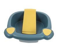 ELAYARD Bassin lavage vêtements compact avec planche à laver amovible en PP épais, petite bassine multi-usage pour linge et bain de pieds, design cartoon pour maison et appartement