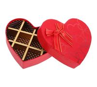 ELAYARD Boîte à Chocolats de Cœur Rouge 10 Compartiments pour Saint-Valentin Coffret Présent pour Mariage et Fête Emballage Chocolat Multifonctionnel Maison Cuisine