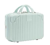 ELAYARD Boîte Rangement Cosmétiques Vintage Verte Valise Maquillage Multifonction Légère pour Bureau Voyage et Maison Mallette Cosmétique Spacieuse avec Compartiments