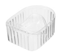 ELAYARD Bol De Trempage Ongles Transparent Bol Manucure Acrylique Pour Vernis Gel Dissolvant Spa Manucure Bain Douceur Cuticules Soin Mains Salon