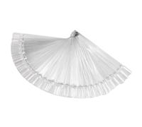 ELAYARD Bord Transparent Éventail Pour Pratique De Nail Art Avec Vis De Montage Pour Démonstration Et Entraînement Professionnel