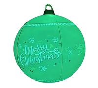 ELAYARD Boule de Noel Gonflable Décorer gonflables de décors Forme Pendaison Cour noël Grandes Plastique Vert