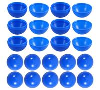 ELAYARD Boules de Tirage au Sort en PVC, 3 CM, Lot de 50, Vides et Divisibles, pour Événements, Fêtes et Activités Ludiques