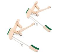 ELAYARD Bride de Piano en Bois Accessoires Fiables et Polyvalents pour Piano Droit 2pcs pour Concerts et Studios D'enregistrement