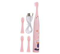 ELAYARD Brosse à Dents Électrique pour Garçon Fille Couleur Vive Douce et Étanche Protège Gencives et Favorise Habitude de Brossage Amusante