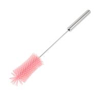 ELAYARD Brosse Nettoyage Bouteilles Long Manche Multifonction pour Biberons et Bouteilles Eau Nettoyant Pinceau Sécurisé et Fiable pour Usage Domestique Goupillon Rose