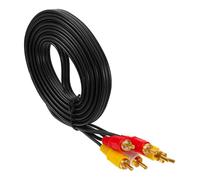 ELAYARD Câble Vidéo Rca Mâle Mâle pour Dvd Vcd Transmission Stable Audio Vidéo Cordon Auxiliaire Compatible Tv et Lecteur Multimédia