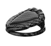 ELAYARD Cache de Bouton de Démarrage Moteur en Plastique Résistant Haute Température Protection Anti-Rayures pour Interrupteur Start/Stop Voiture Décoration Intérieure Noire Compatible