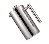 ELAYARD Cafetière à Piston Acier Avec Filtre Théière Résistante Chaleur Pour Thé Café Boissons Chaudes Et Froides