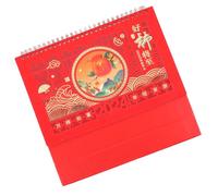 ELAYARD Calendrier de Bureau Année Du Dragon Éphéméride Épais pour Bureau et Maison Calendrier de Table Moderne et Décoratif Organisation Quotidienne Facile