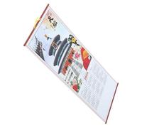 ELAYARD Calendrier Mural Suspendu Année Du Serpent Style Rotin Imitation pour Maison et Bureau Calendrier Mensuel avec Espace Écriture Accessoire Mural et Lisse