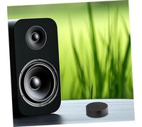 ELAYARD Carbon Fiber Audio Speaker Isolation Feet Pads Vibration Dampening Base for Enhanced Sound Stability and Noise Reduction Compatible with Various Speaker Models