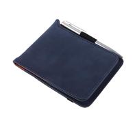 ELAYARD Carnet de Score Portable Cuir Synthétique Bleu avec Stylo Intégré Carnet de Poche pour Suivi des Distances et Scores Journal Compact et Résistant pour Joueurs Extérieur