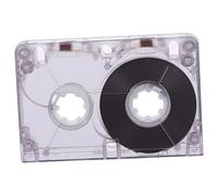 ELAYARD Cassette Audio Vierge Transparente Bande Denregistrement DIY pour Messages Interviews Musique et Discours Accessoires Denregistrement