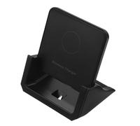 ELAYARD Chargeur sans Fil Noir Compatible Smartphones avec Charge Rapide 20w, Support Réglable pour Bureau, Fonction Charge Horizontale et Verticale en Abs PC
