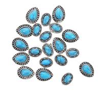 ELAYARD Charms Faciles Résine en Alliage et 20pcs Ongles Rétro pour Décorations Design Unique de Nail Art Accessoires Élégants pour DIY et Fêtes pour Femmes