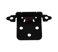 ELAYARD Charnière à Ressort Semi-Cachée 1/2 Pouce pour Armoire de Camping-Car, Fermeture Automatique Robuste, pour Portes et Accessoires de Véhicules Récréatifs