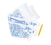 ELAYARD Chaussettes Dacupression avec Bâtons de Massage pour Réflexologie Plantaire Confortables et Absorbantes Homme pour Yoga et Massage