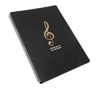 ELAYARD Classeur à Partitions Musicales A4 Dossier de Partitions pour Piano en PP Imperméable Multi-Couches 30 Feuilles 60 Faces Organiseur de Fichiers Musicaux pour Rangement et