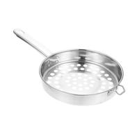 ELAYARD Colander Acier Inoxydable Grand Format Passoire à Fond Plat Multi Usage Égouttoir Maison pour Filtrer Huile Chaude et Aliments Vapeur