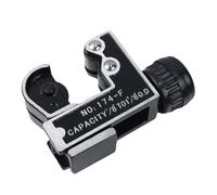 ELAYARD Coupe-tube Mini Portable en Alliage de Zinc Bouton Ergonomique, Structure Solide pour Tubes Cuivre, Aluminium et Pvc de 3 à 28 Mm, Réfrigération