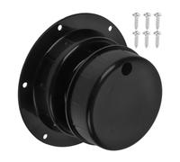 ELAYARD Couvercle de Ventilation pour Évacuation Plomberie RV Kit Complet Noir Compatible Camping-Car Améliore Circulation Air et Protège Humidité