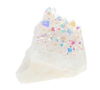 ELAYARD Cristal Brut Naturel pour et Yoga Précieuse Brute Équilibrante Sculpture Minérale Décorative pour Bureau et Relaxation