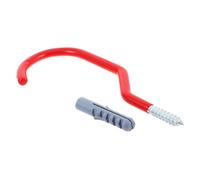 ELAYARD Crochet Mural et Plafond Robuste pour Garage Support Vélo Capacité Élevée avec Revêtement Rangement Polyvalent pour Outils et Vélos Installation Facile avec Accessoires Inclus