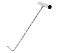 ELAYARD Crochet T Acier Inoxydable pour Levage Couvercle Plaque Égout Outil Portable Robuste Multifonction pour Déplacement et Manutention