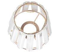ELAYARD Crystal Lamp Shade Petite Couverture de Plafonnier Fer Forgé Style Européen pour Applique Murale Protection et Élégante pour Lampe de Salon et Chambre