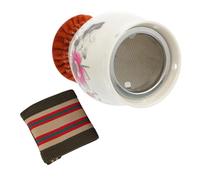 ELAYARD Cupping Pot Double Layer Moxibustion Cup Household Tool For Whole Body Care Heat Resistant Ceramic Scraping Therapy