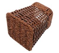 ELAYARD Cutlery Draining Basket Imitation Rattan Plastic Silverware Holder With Secure Base For Forks Spoons Chopsticks Kitchen Countertop Organizer