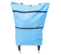 ELAYARD de Courses Pliable à roulettes avec Capacité Trolley à Poignée de Rangement Oxford pour et Voyage Portable et Réutilisable