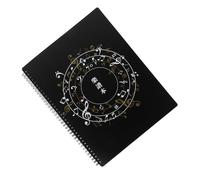 ELAYARD Dossier Musique Non Réfléchissant avec Pochettes Pages Porte-partition Piano Adapté Cours Pratique et Performance