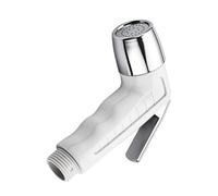 ELAYARD Douchette de Bidet pour Wc Domestique Pulvérisateur à Main Blanc 1 Pièce Pommeau Pression pour Toilette Économie d'Eau Hygiène Intime