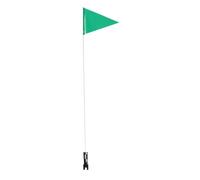 ELAYARD Drapeau de Sécurité Vélo Ajustable avec Support Réfléchissant Fanion et Étanche pour Guidon Garçon Fille Améliore Visibilité et Sécurité