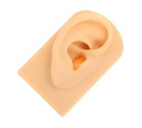 ELAYARD Ear Model for Piercing Practice Realistic Human Ear Teaching Tool for Jewelry Display and Training