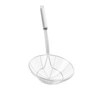 ELAYARD Écumoire Araignée Inoxydable Cuillère Passoire Résistante Chaleur pour Cuisine Ustensile Filtrant à Mailles Fines Outil de Cuisson et Ergonomique