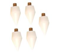 ELAYARD Embouts En Cire Pour Stylo à Dessin Diamant 5 Pièces Recharge Petite Taille Adhérence Optimale Pour Nail Art Débutants Accessoires Précis Pour Pose De Strass