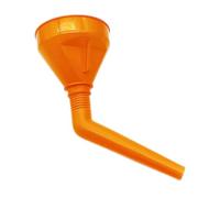 ELAYARD Entonnoir de Remplissage Large Bouche Flexible pour Carburant Outil Multifonction avec Coude à Angle Droit Adapté Aux Voitures et Jaune