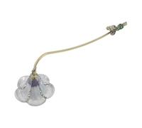 ELAYARD Éteignoir à Bougie Vintage Métal avec Strass Outil de Fixation de Flamme de Bougie Long Manche Ergonomique pour Sécurité et Décoration