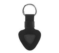 ELAYARD Étui à Médiators pour Guitare en Cuir Pu, Porte-médiators Portefeuille, Noir, Porte-clés, Rangement Portable et Organisé pour Cours et Voyage
