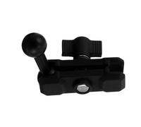 ELAYARD Extension de Support Rotatif à Rotule Alliage Aluminium pour Support Téléphone et GPS Voiture Adaptateur Prolongateur Stable pour Fixation Tableau de Bord et Ventilation