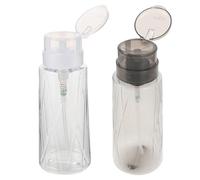 ELAYARD Flacon Distributeur De Démaquillant Pour Vernis à Bouteille Transparent Avec Système De Verrouillage Transparent Pour Voyage Et Soins Des