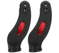 ELAYARD Fourche de Remplacement 8 Pouces pour Fauteuil Roulant avec Cache Anti-poussière, Bras de Fourche Robuste en Plastique, Kit de Réparation pour Accessoires de Fauteuil Roulant