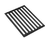 ELAYARD Grille De Cheminée Robuste 21,5x16 Cm En Fonte Épaisse 0,9 Cm Support Stable Circulation D’air Optimisée Pour Poêle à Bois Cuisson Chauffage Intérieur