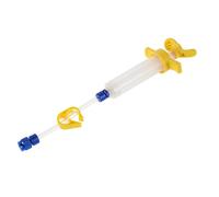 ELAYARD Injecteur de Liquide Auto-réparateur pour Pneus Tubeless de Vélo Kit D'outils Raccord et Tuyau Flexible Léger et Compact Compatible VTT et Vélo de Route pour Cyclisme en Extérieur