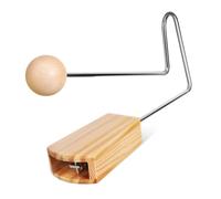 ELAYARD Instrument de Percussion Vibraslap Bois Robuste Distinctif Résonnant Facile à Jouer pour Musiciens et Amateurs de Musique